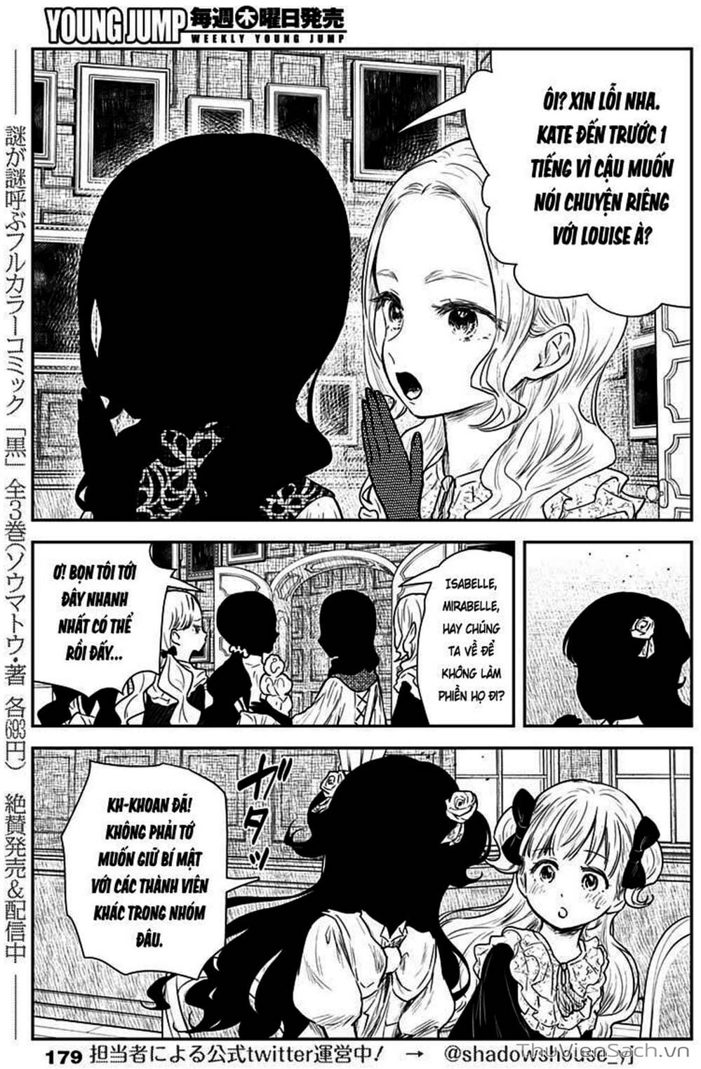 Truyện Tranh Gia Tộc Bóng Đêm - Shadows House trang 5