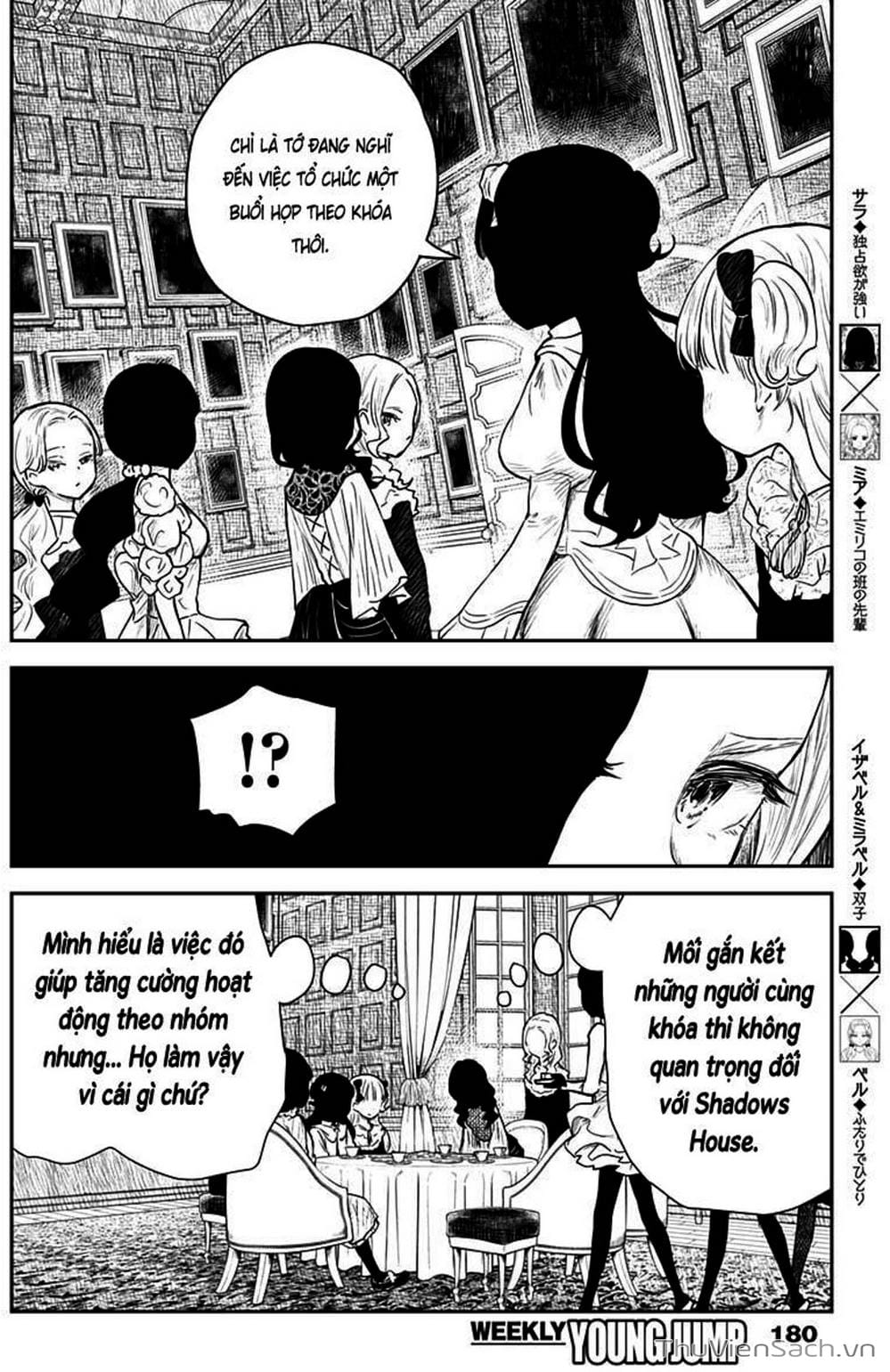 Truyện Tranh Gia Tộc Bóng Đêm - Shadows House trang 5