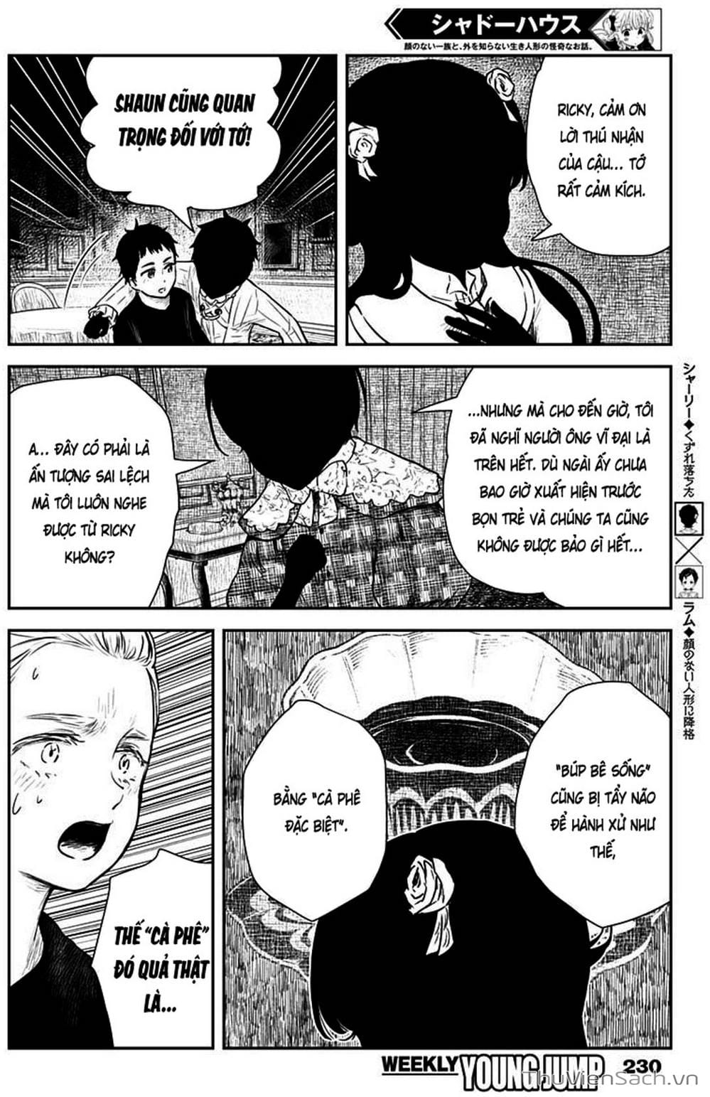 Truyện Tranh Gia Tộc Bóng Đêm - Shadows House trang 5