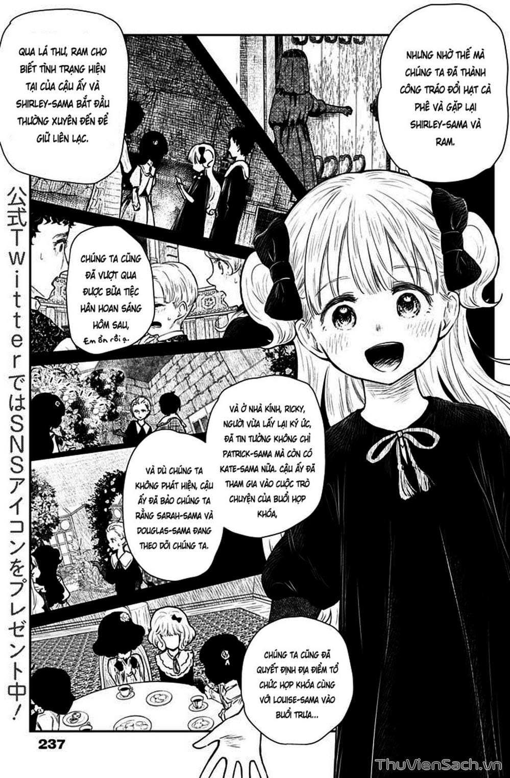 Truyện Tranh Gia Tộc Bóng Đêm - Shadows House trang 5
