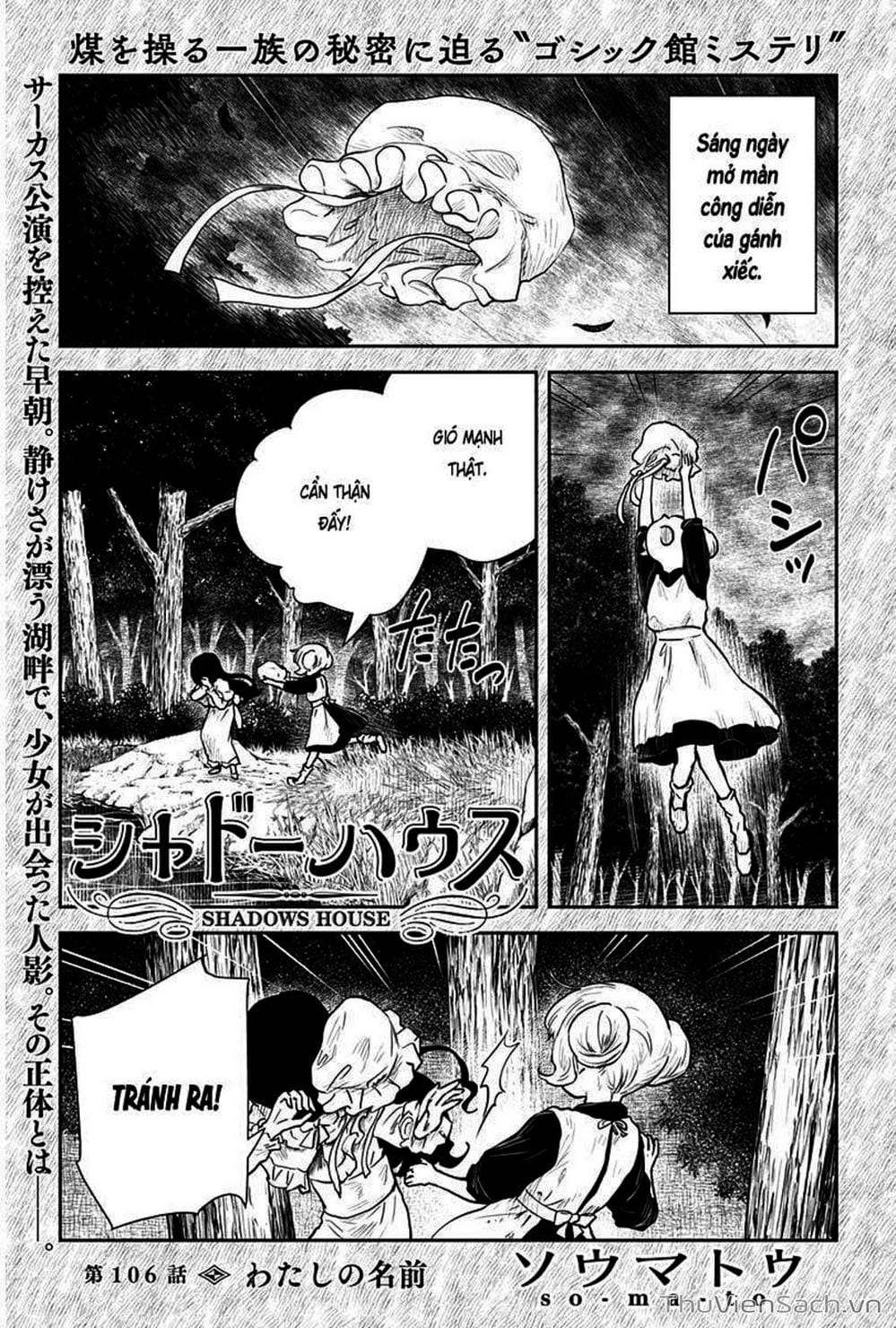 Truyện Tranh Gia Tộc Bóng Đêm - Shadows House trang 5