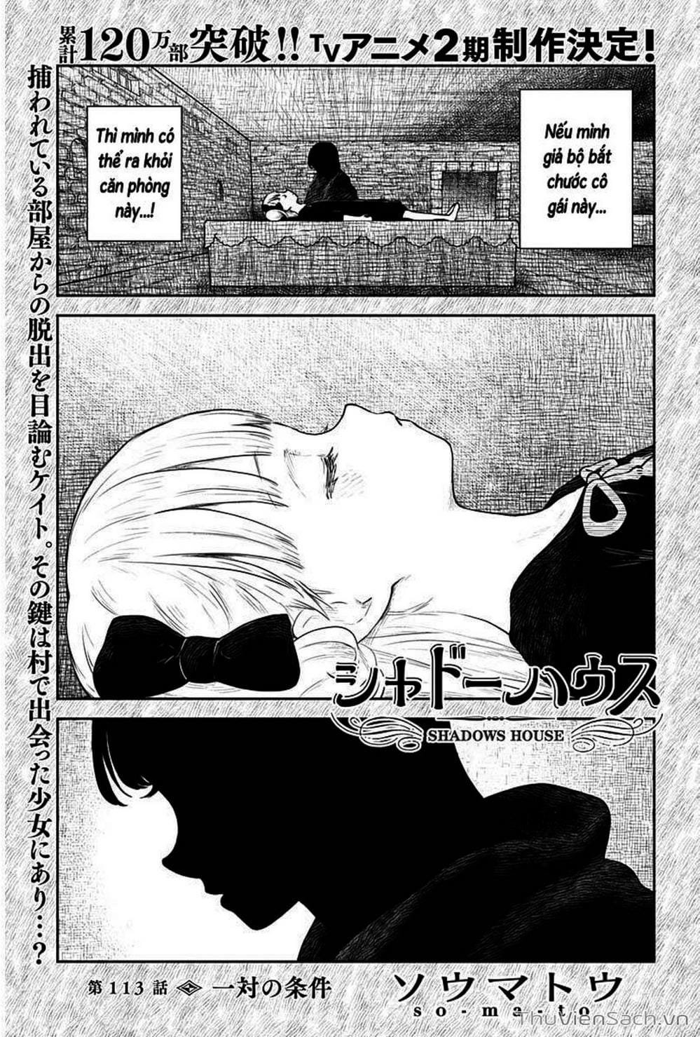 Truyện Tranh Gia Tộc Bóng Đêm - Shadows House trang 5