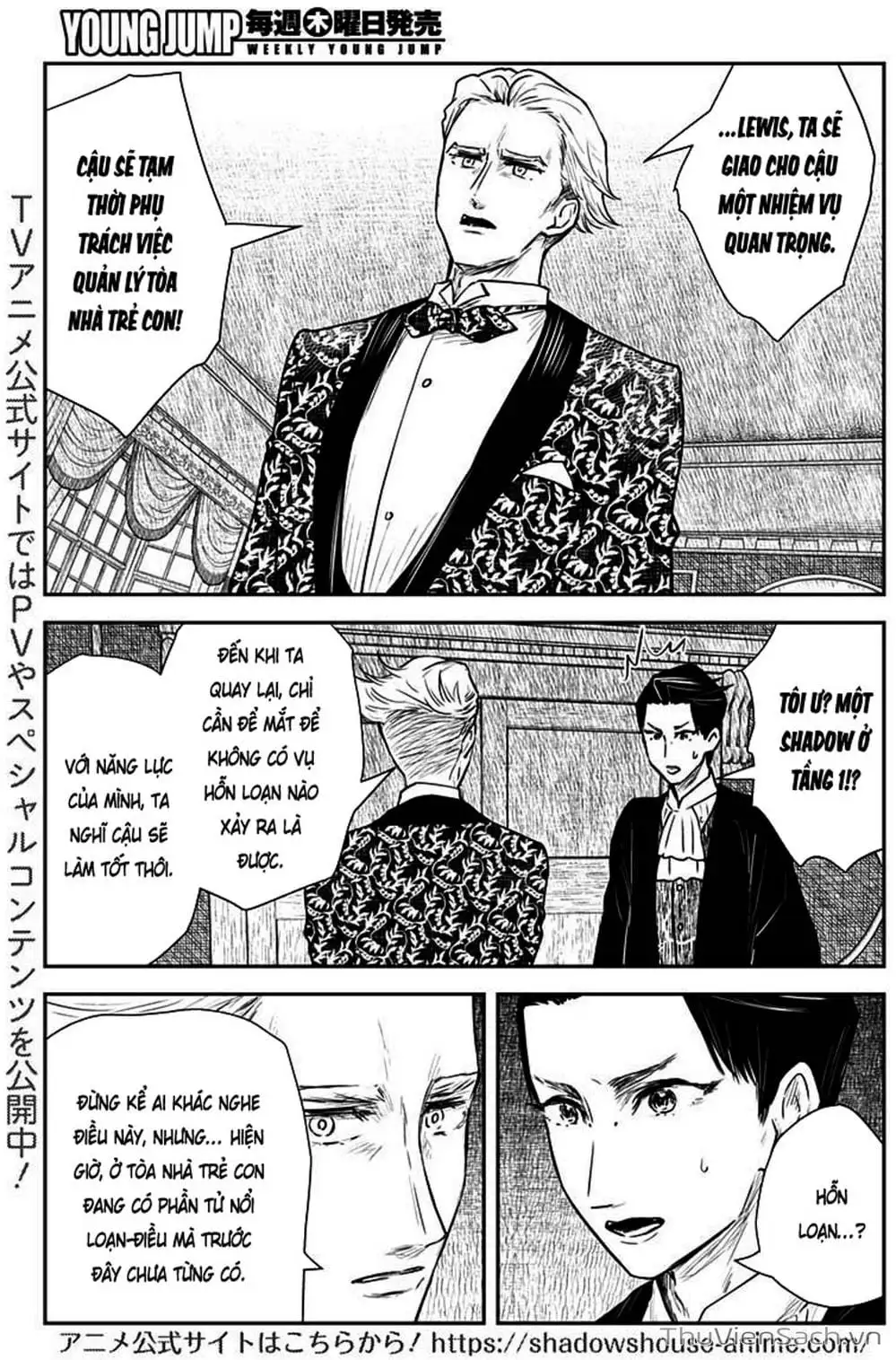 Truyện Tranh Gia Tộc Bóng Đêm - Shadows House trang 5