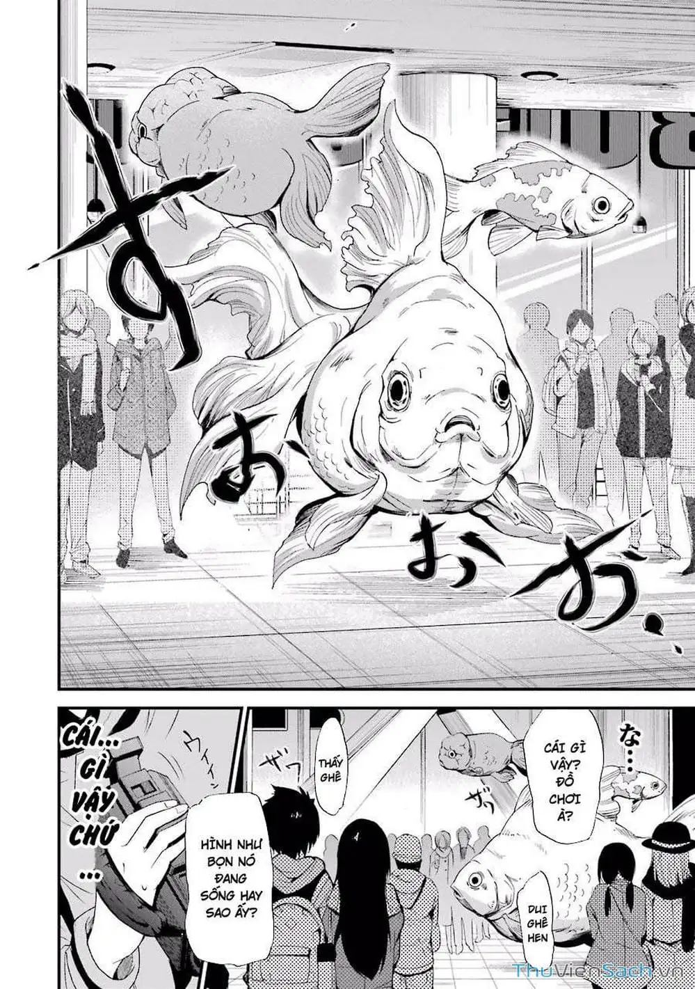 Truyện Tranh Cá Vàng Sát Thủ - Shibuya Kingyo trang 4