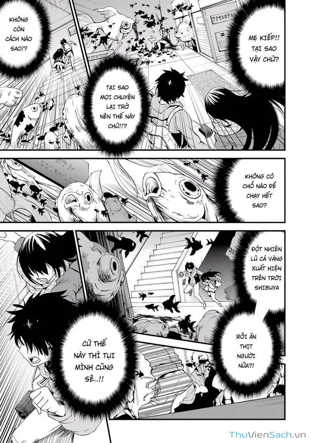 Truyện Tranh Cá Vàng Sát Thủ - Shibuya Kingyo trang 4