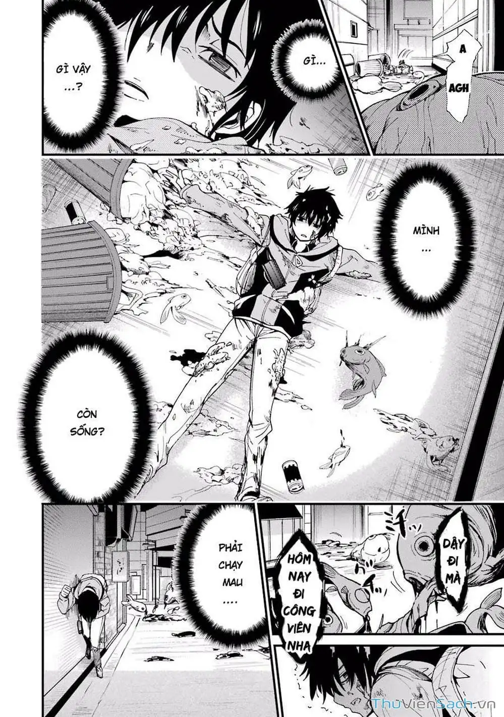 Truyện Tranh Cá Vàng Sát Thủ - Shibuya Kingyo trang 4