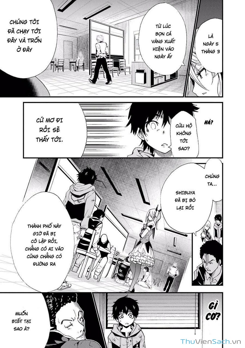 Truyện Tranh Cá Vàng Sát Thủ - Shibuya Kingyo trang 4