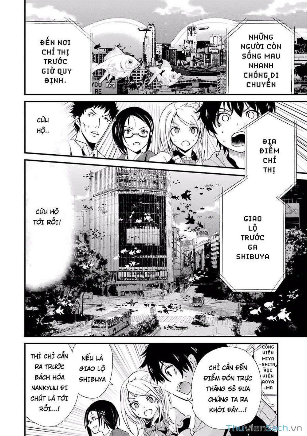 Truyện Tranh Cá Vàng Sát Thủ - Shibuya Kingyo trang 4
