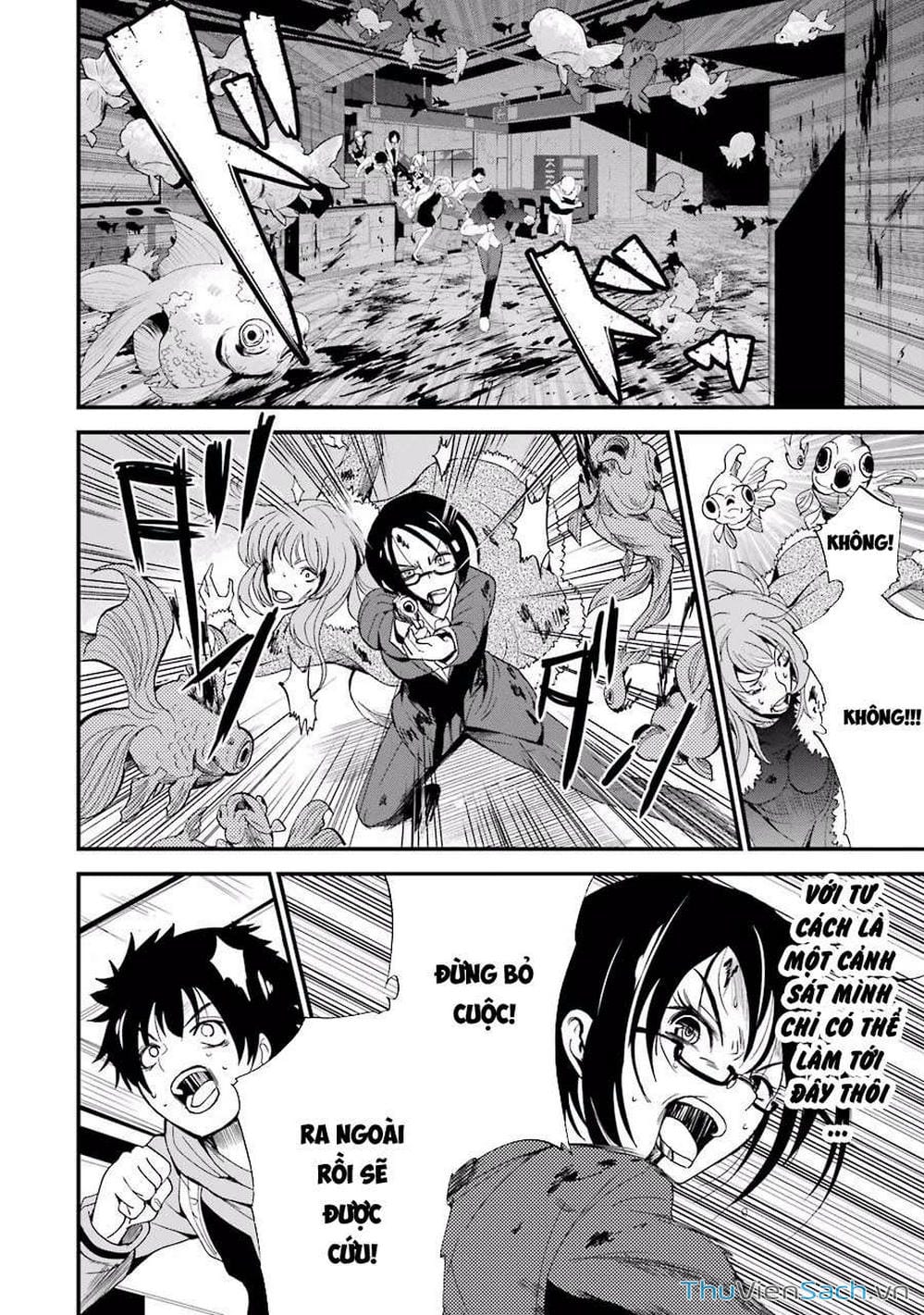 Truyện Tranh Cá Vàng Sát Thủ - Shibuya Kingyo trang 4