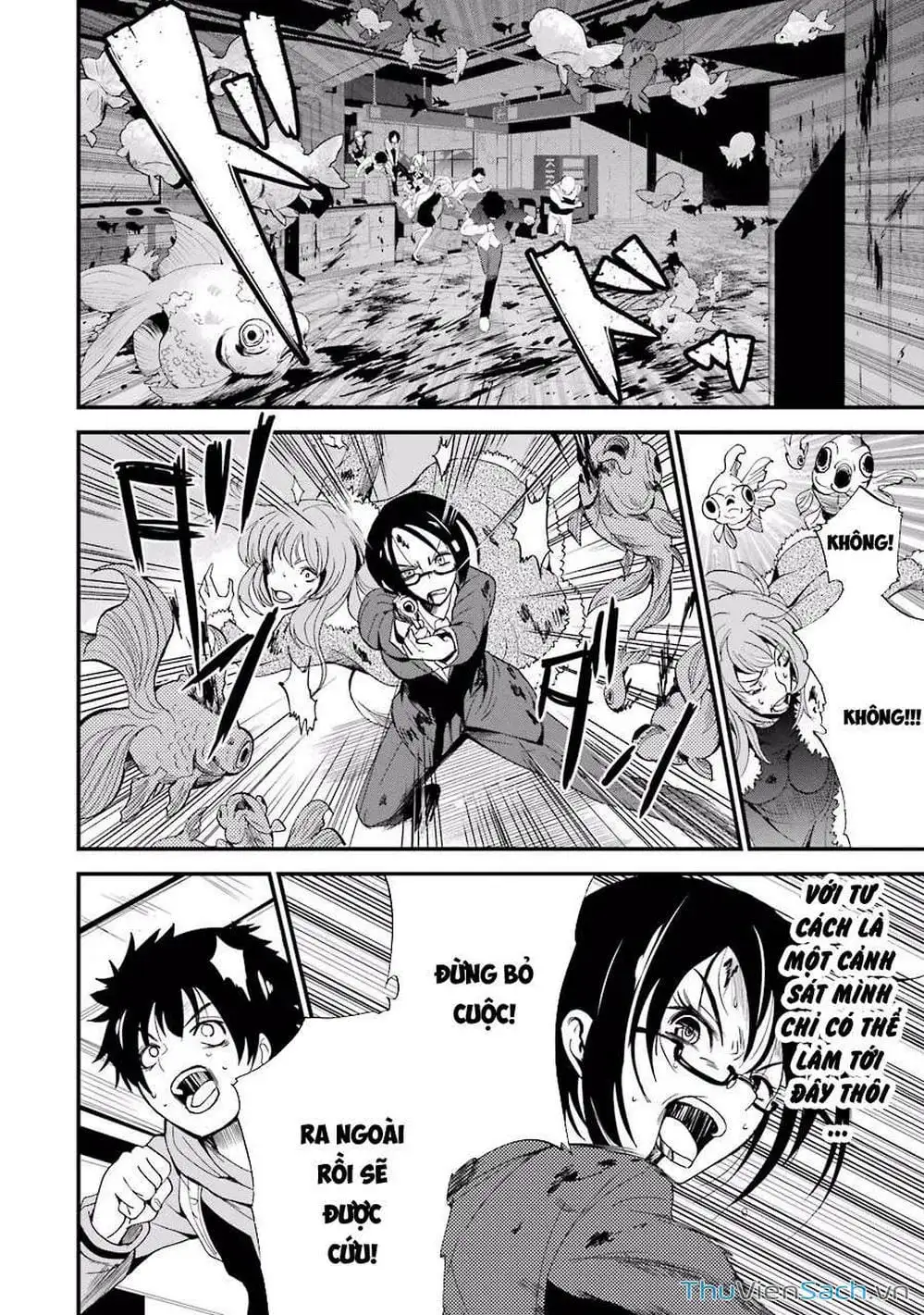 Truyện Tranh Cá Vàng Sát Thủ - Shibuya Kingyo trang 4