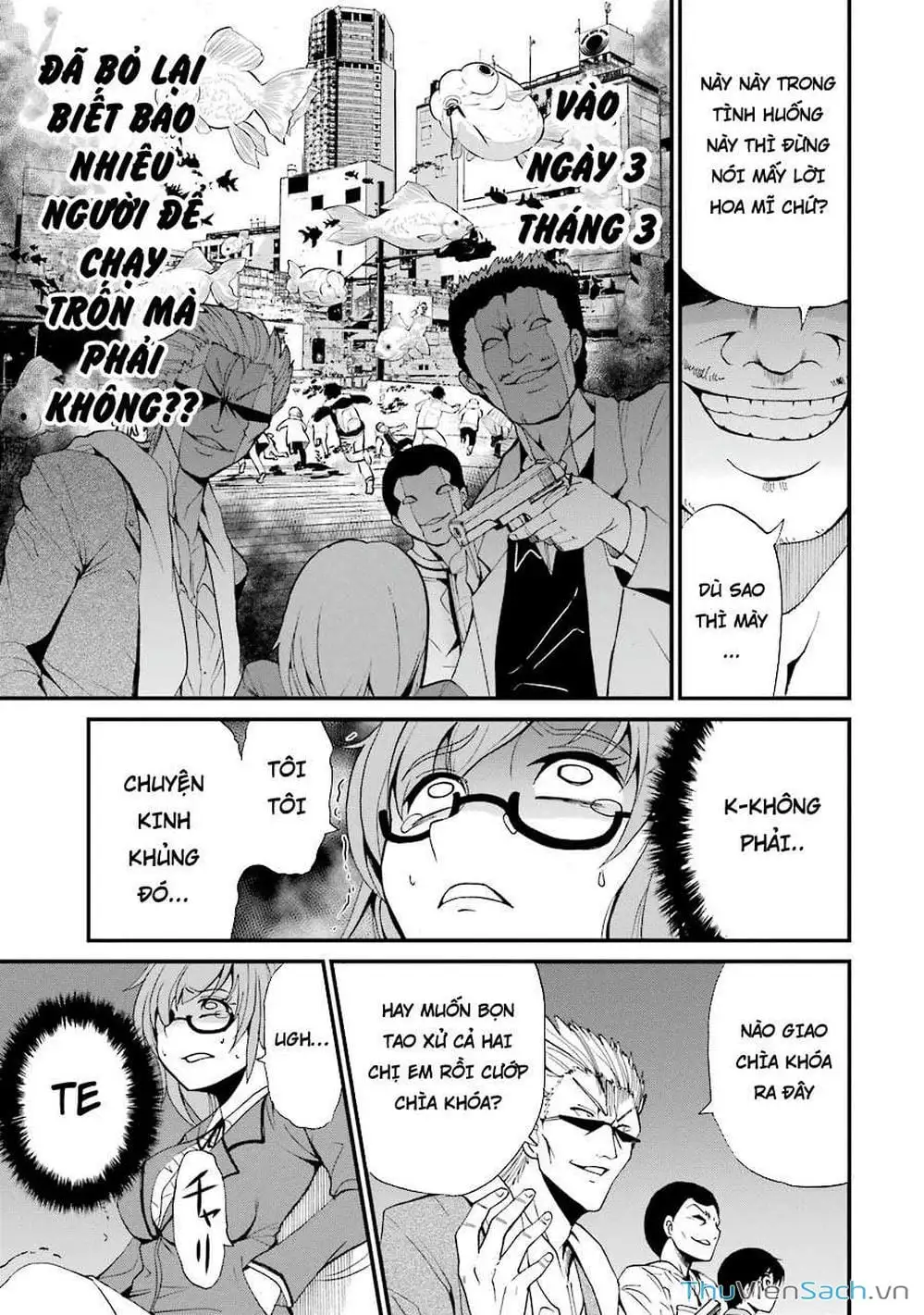 Truyện Tranh Cá Vàng Sát Thủ - Shibuya Kingyo trang 4