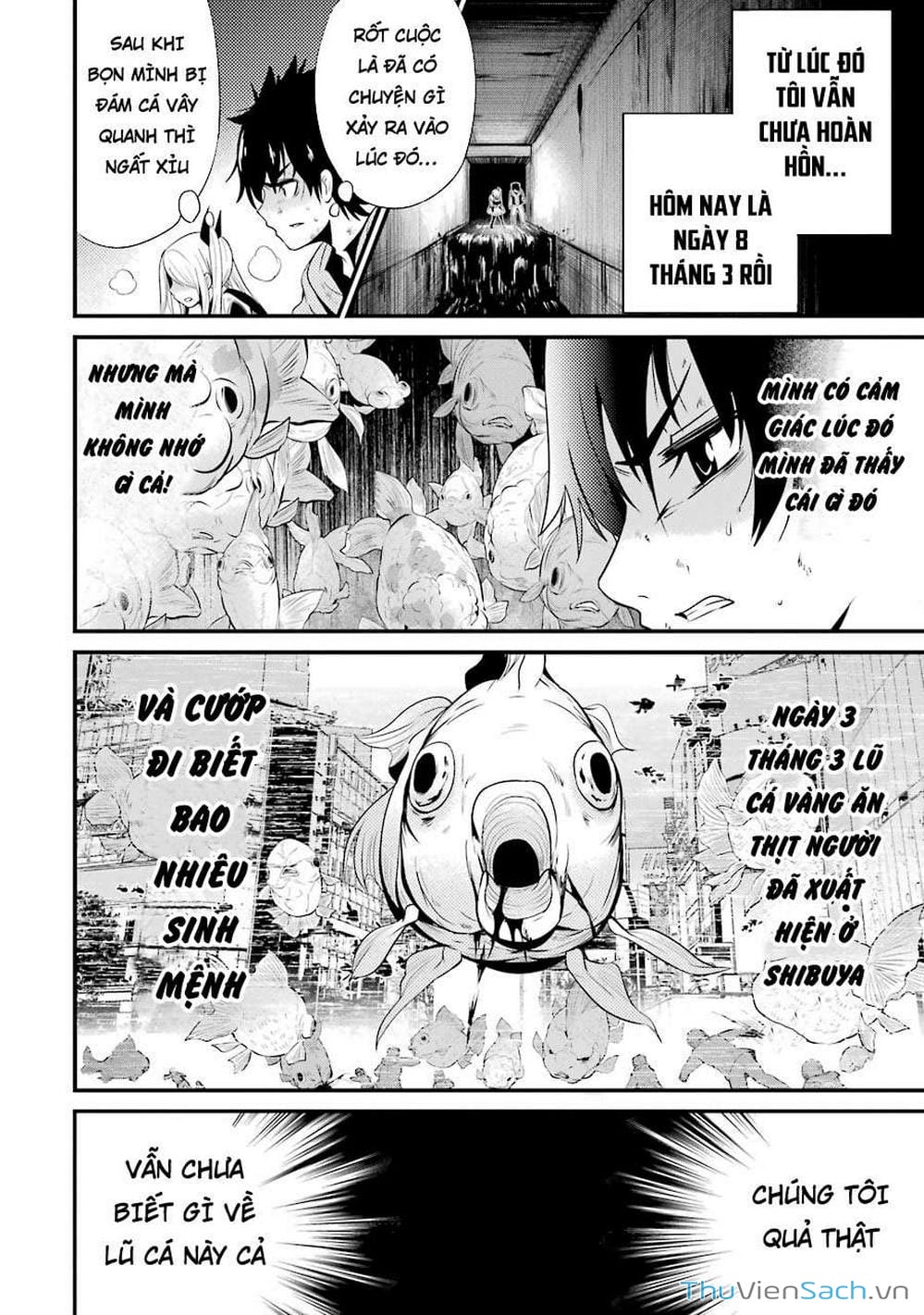 Truyện Tranh Cá Vàng Sát Thủ - Shibuya Kingyo trang 4