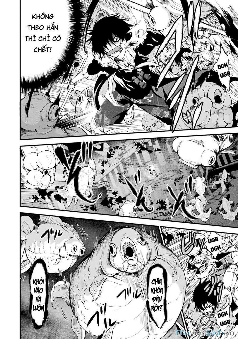 Truyện Tranh Cá Vàng Sát Thủ - Shibuya Kingyo trang 4