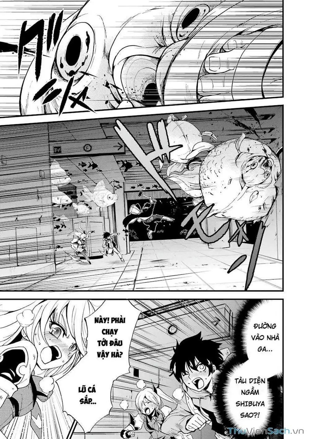 Truyện Tranh Cá Vàng Sát Thủ - Shibuya Kingyo trang 4