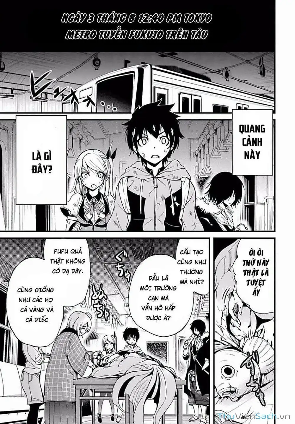 Truyện Tranh Cá Vàng Sát Thủ - Shibuya Kingyo trang 4