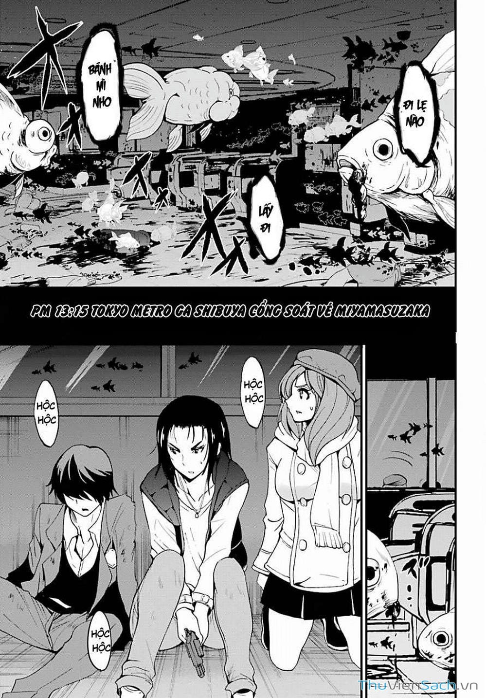 Truyện Tranh Cá Vàng Sát Thủ - Shibuya Kingyo trang 4