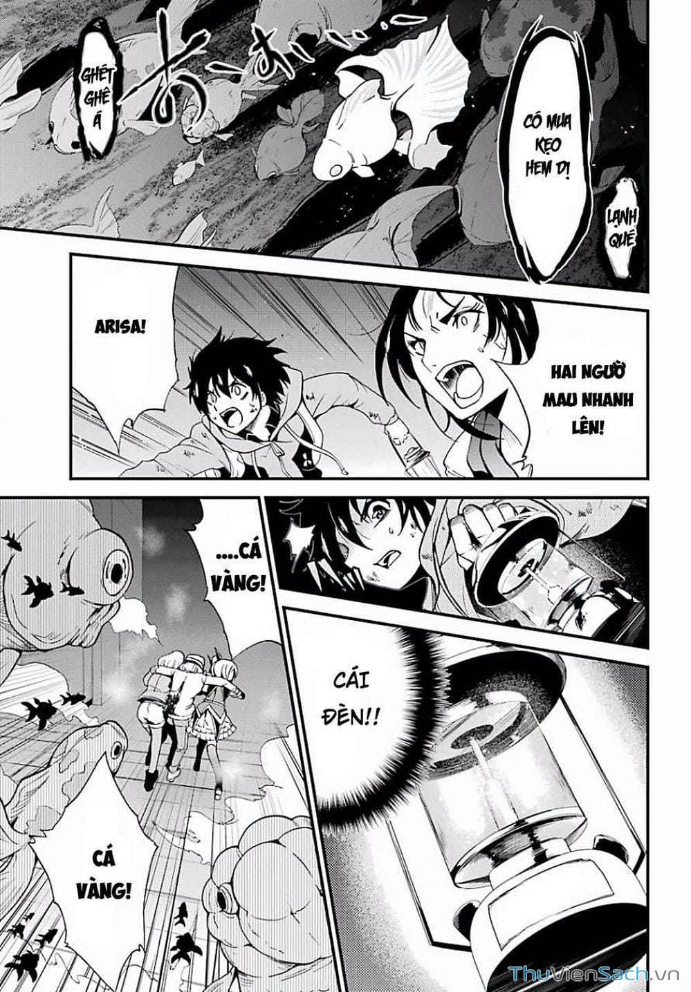 Truyện Tranh Cá Vàng Sát Thủ - Shibuya Kingyo trang 4