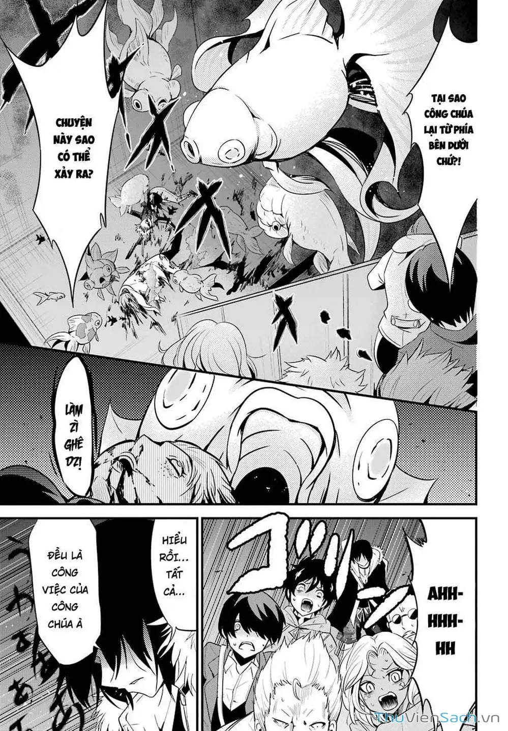 Truyện Tranh Cá Vàng Sát Thủ - Shibuya Kingyo trang 4