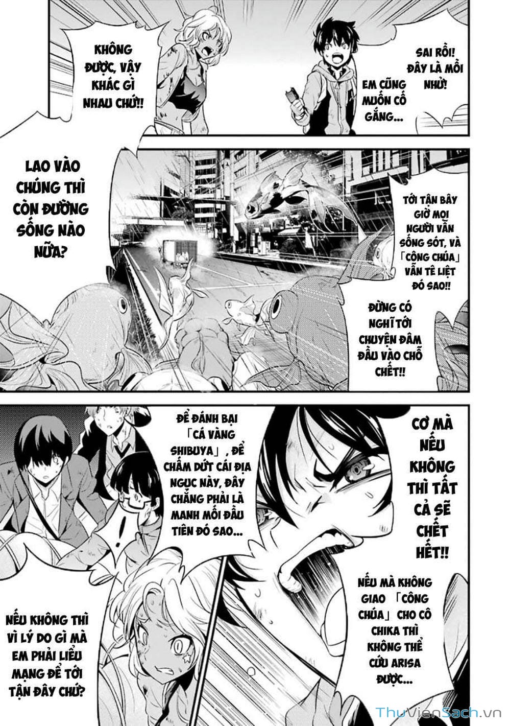 Truyện Tranh Cá Vàng Sát Thủ - Shibuya Kingyo trang 4