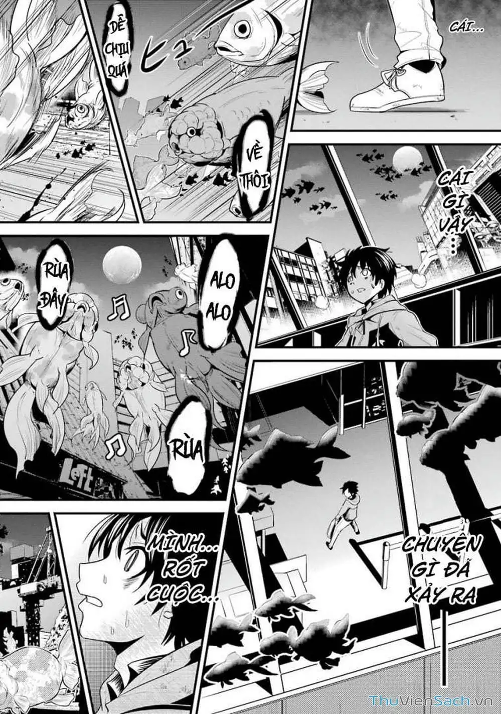 Truyện Tranh Cá Vàng Sát Thủ - Shibuya Kingyo trang 4