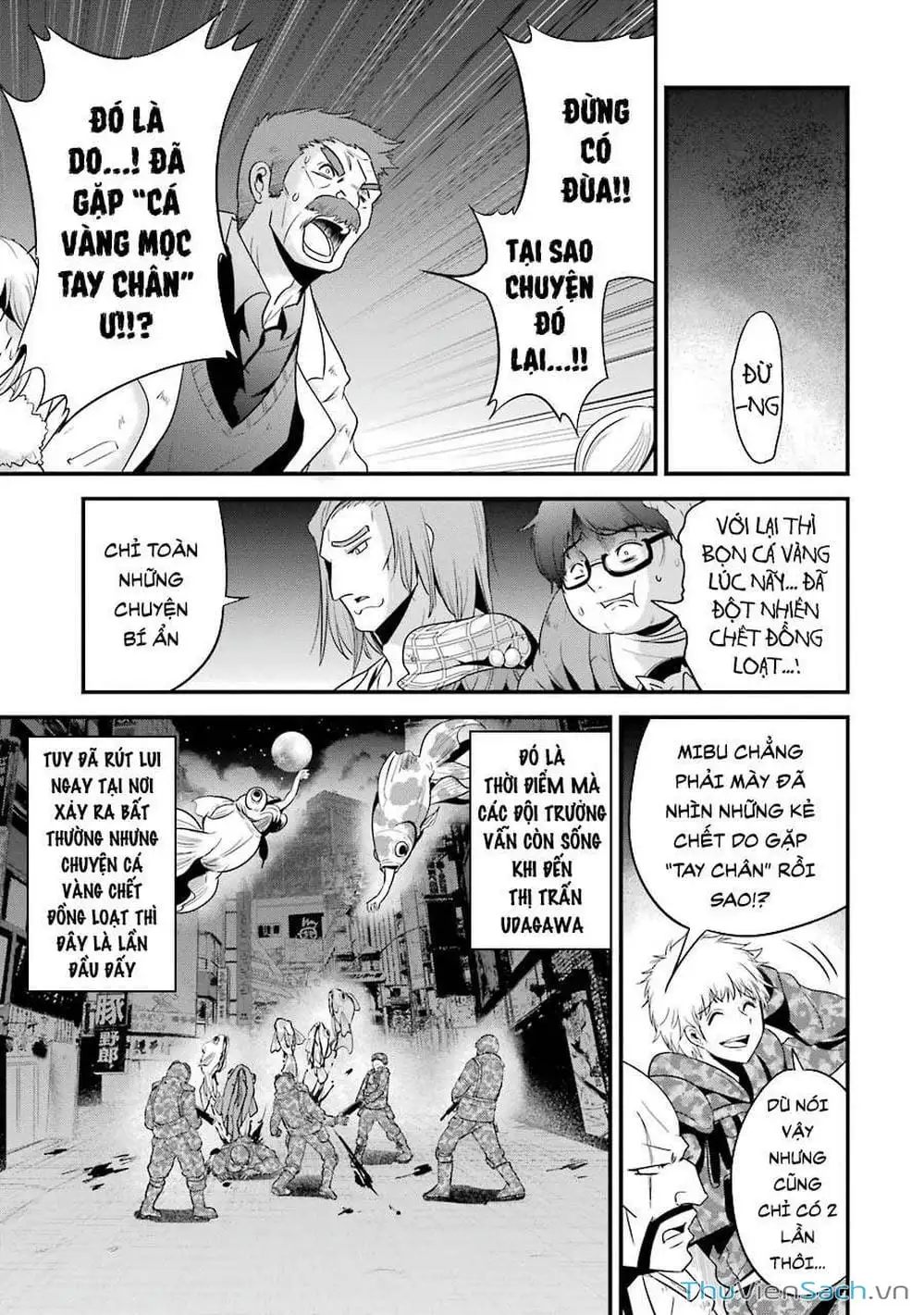 Truyện Tranh Cá Vàng Sát Thủ - Shibuya Kingyo trang 4