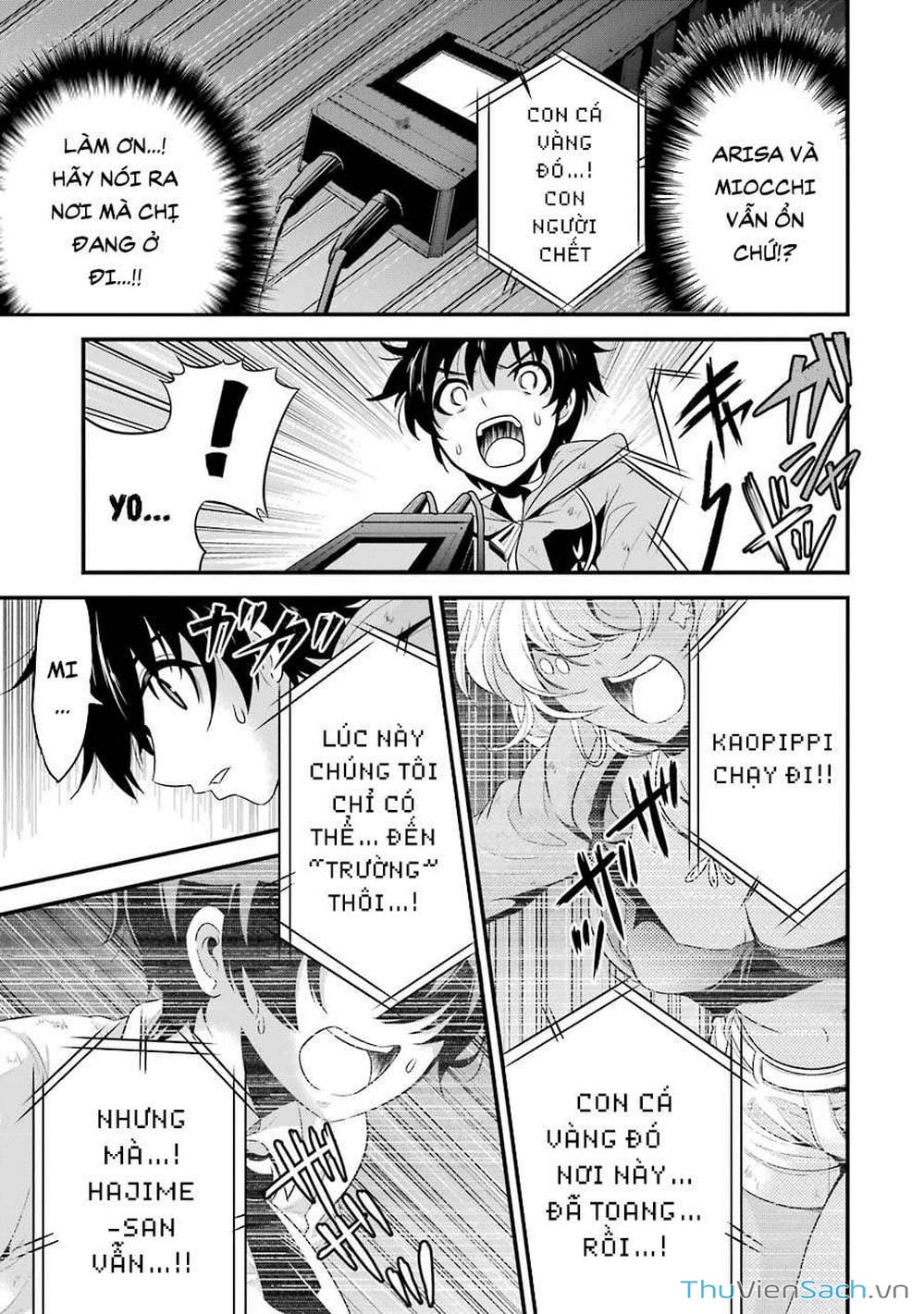 Truyện Tranh Cá Vàng Sát Thủ - Shibuya Kingyo trang 4