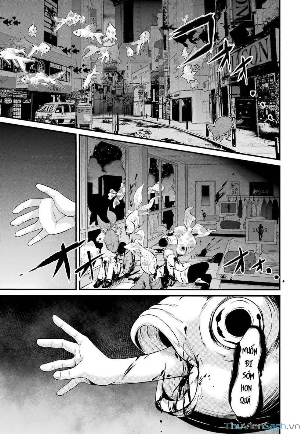 Truyện Tranh Cá Vàng Sát Thủ - Shibuya Kingyo trang 4