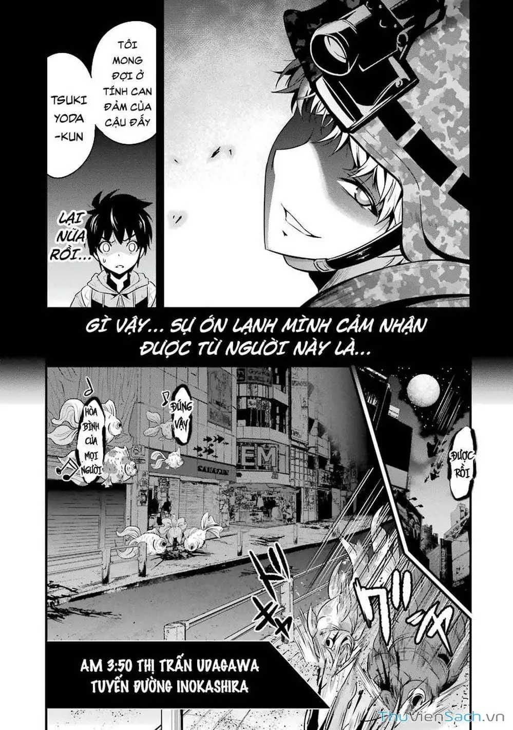 Truyện Tranh Cá Vàng Sát Thủ - Shibuya Kingyo trang 4