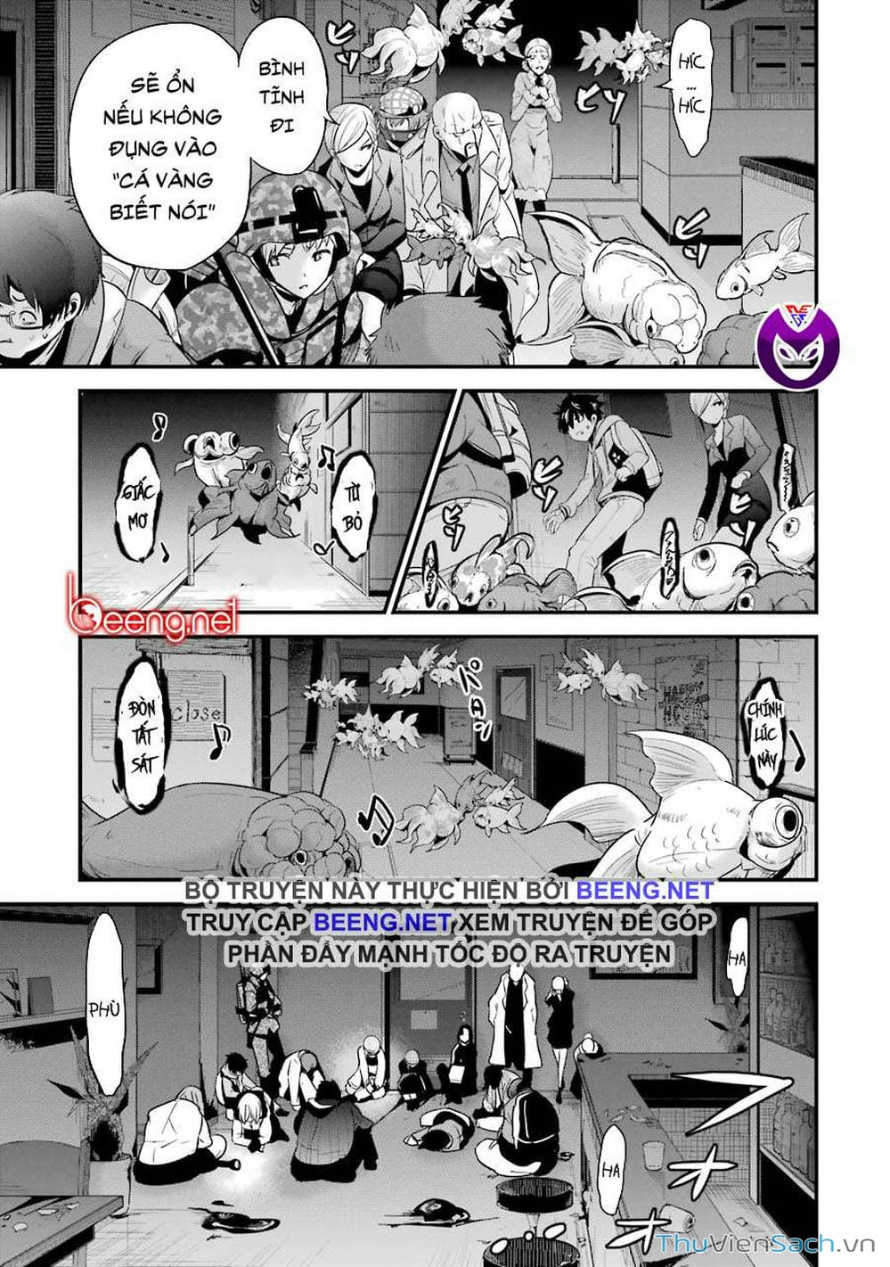 Truyện Tranh Cá Vàng Sát Thủ - Shibuya Kingyo trang 4