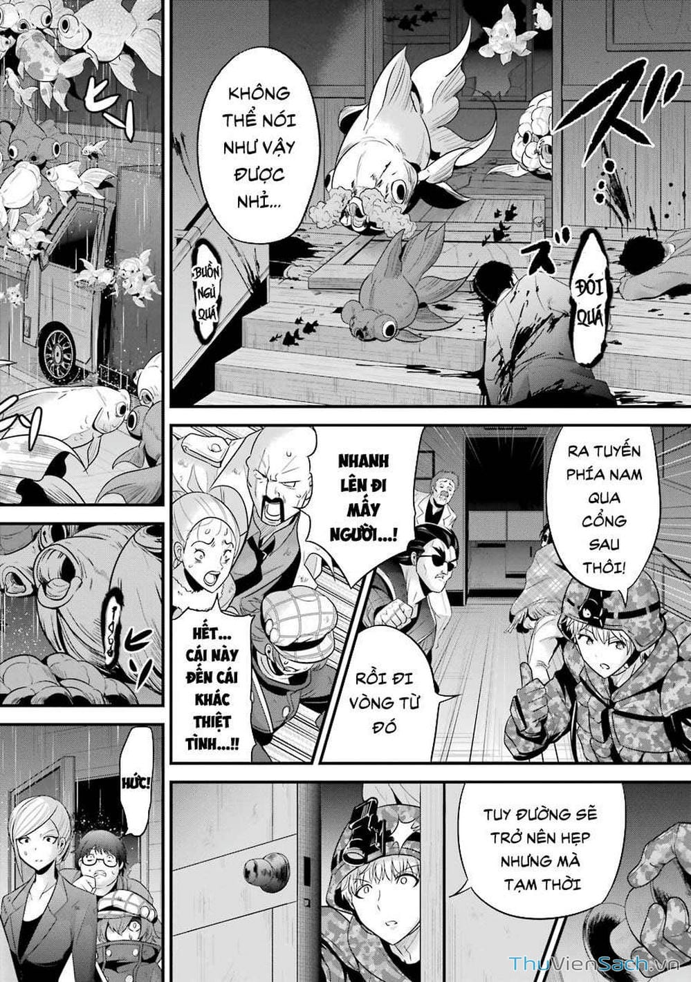 Truyện Tranh Cá Vàng Sát Thủ - Shibuya Kingyo trang 4