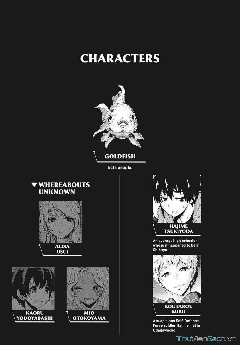 Truyện Tranh Cá Vàng Sát Thủ - Shibuya Kingyo trang 4