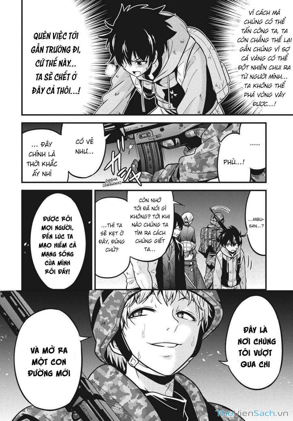 Truyện Tranh Cá Vàng Sát Thủ - Shibuya Kingyo trang 4