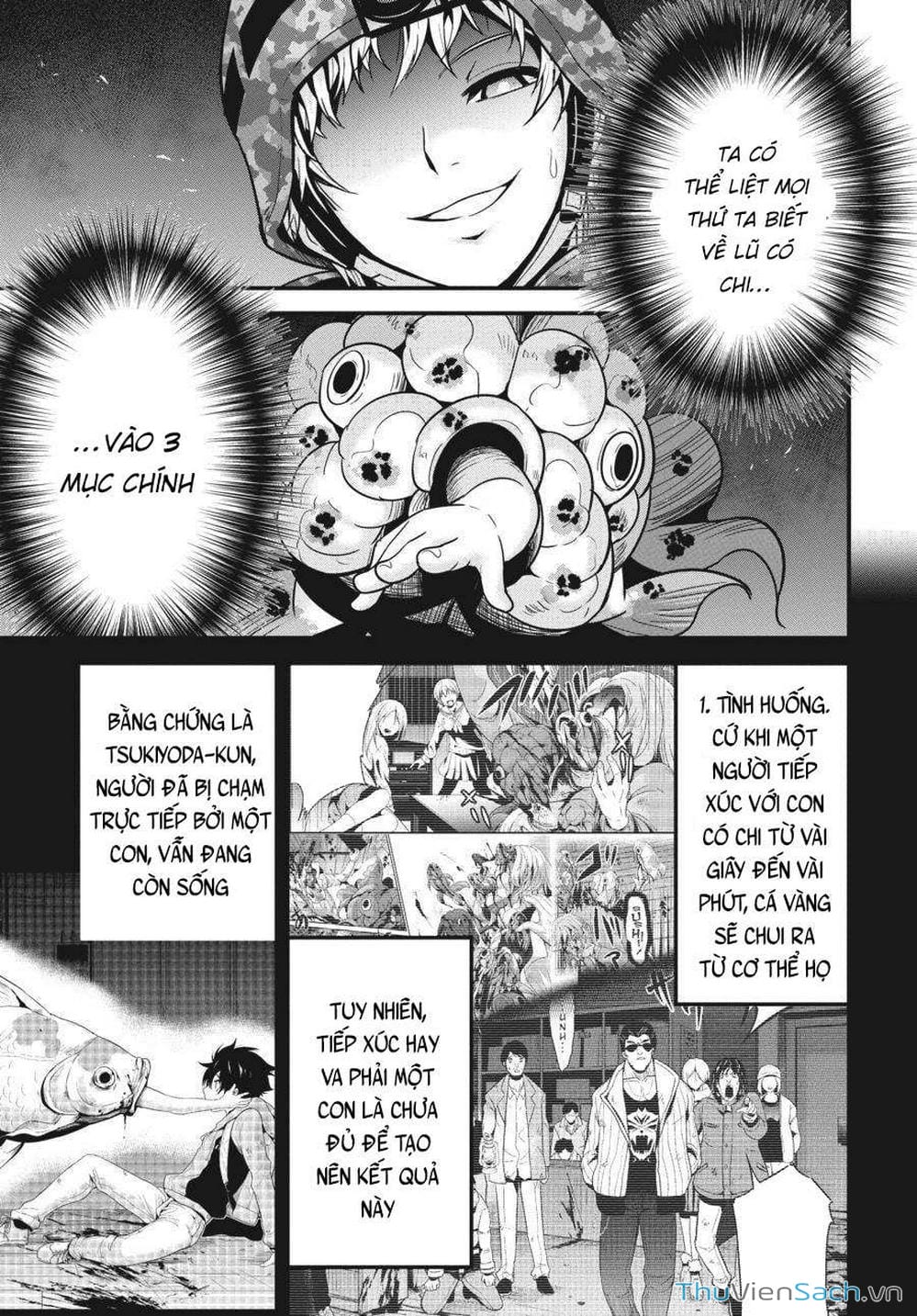 Truyện Tranh Cá Vàng Sát Thủ - Shibuya Kingyo trang 4