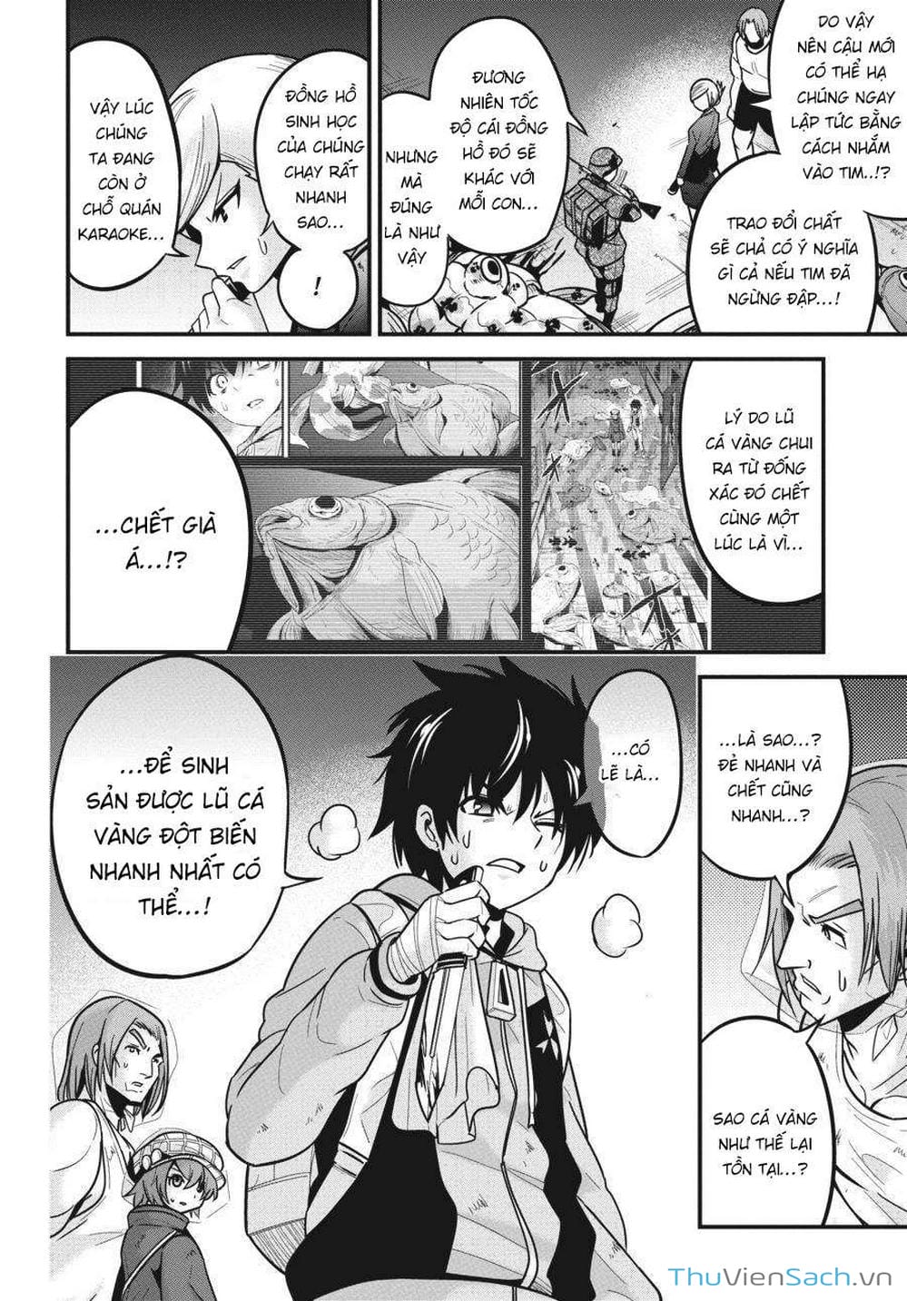 Truyện Tranh Cá Vàng Sát Thủ - Shibuya Kingyo trang 4