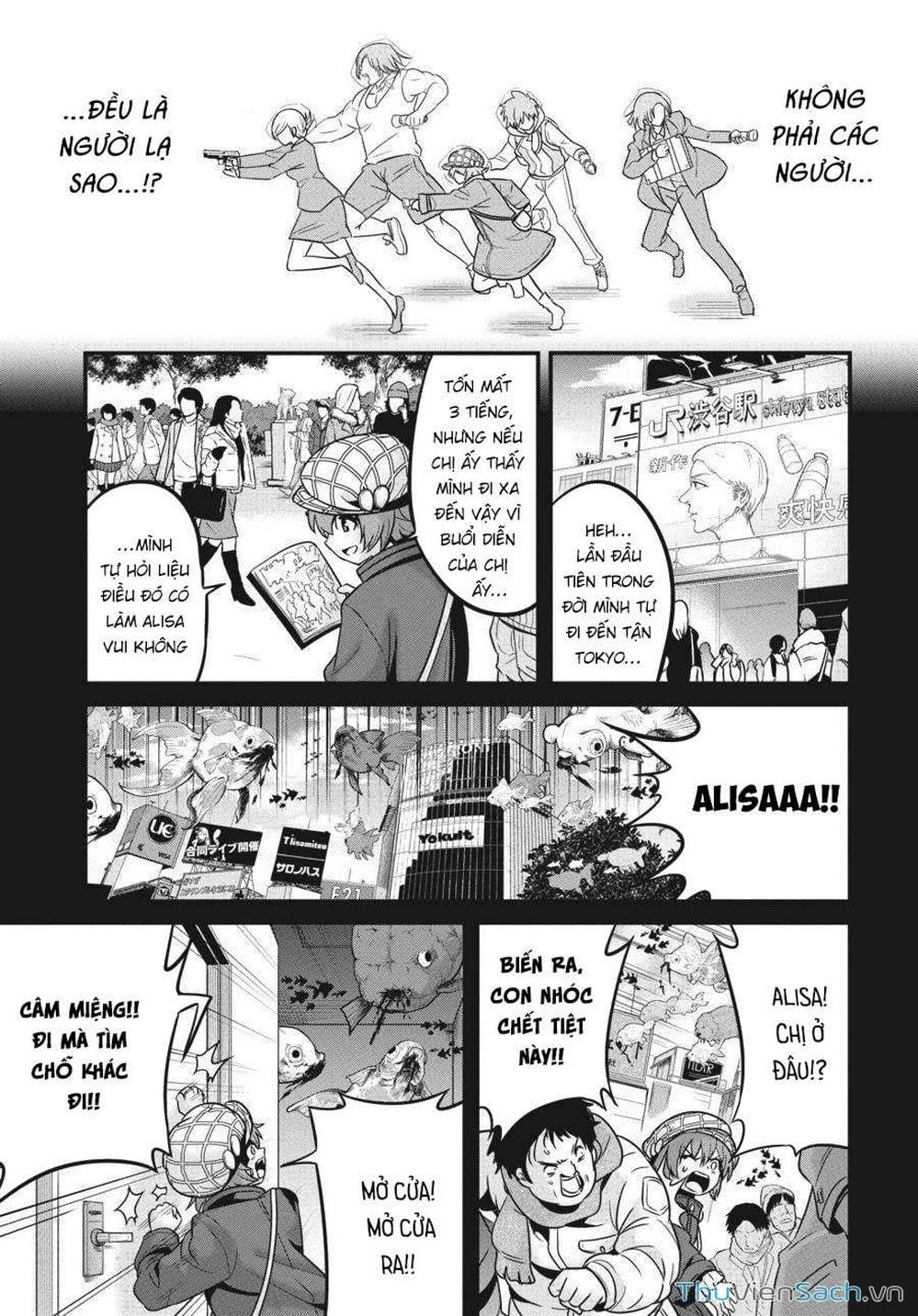 Truyện Tranh Cá Vàng Sát Thủ - Shibuya Kingyo trang 4