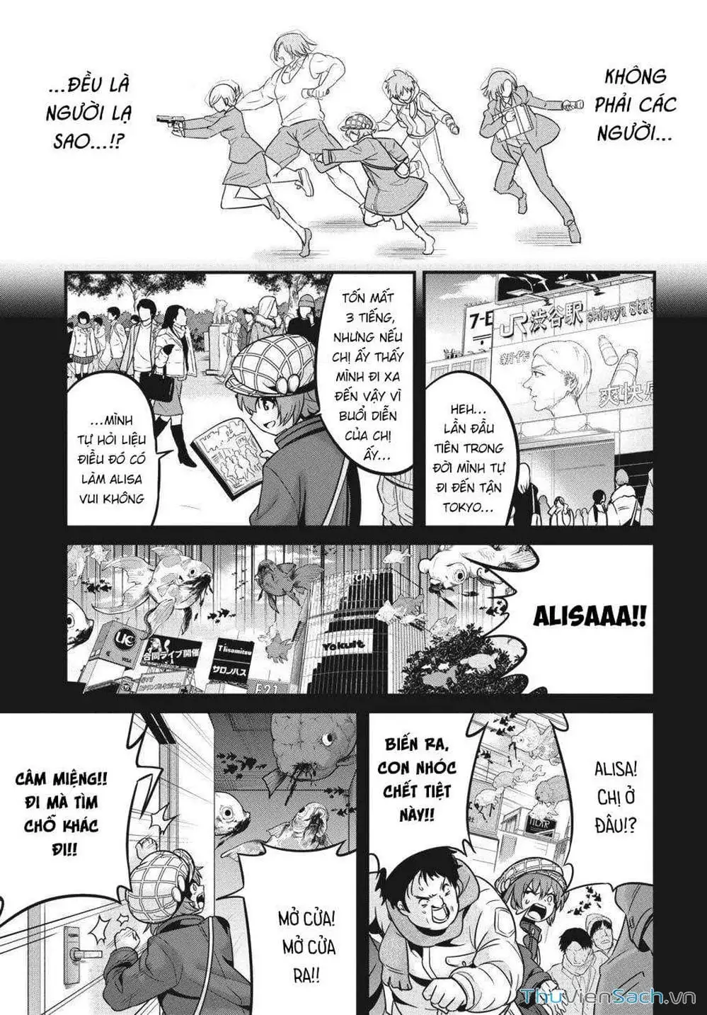 Truyện Tranh Cá Vàng Sát Thủ - Shibuya Kingyo trang 4