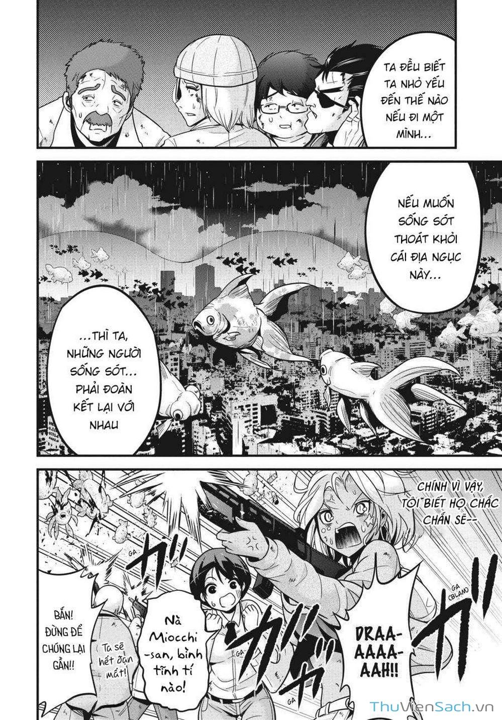 Truyện Tranh Cá Vàng Sát Thủ - Shibuya Kingyo trang 4