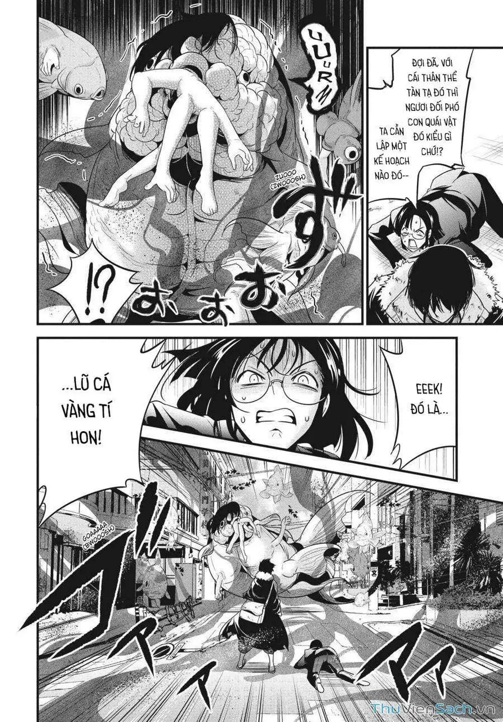 Truyện Tranh Cá Vàng Sát Thủ - Shibuya Kingyo trang 4