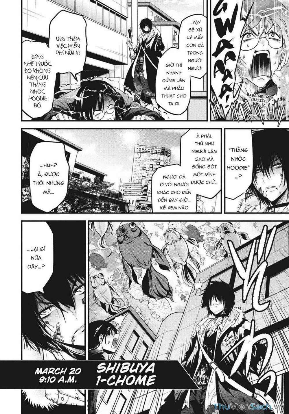 Truyện Tranh Cá Vàng Sát Thủ - Shibuya Kingyo trang 4