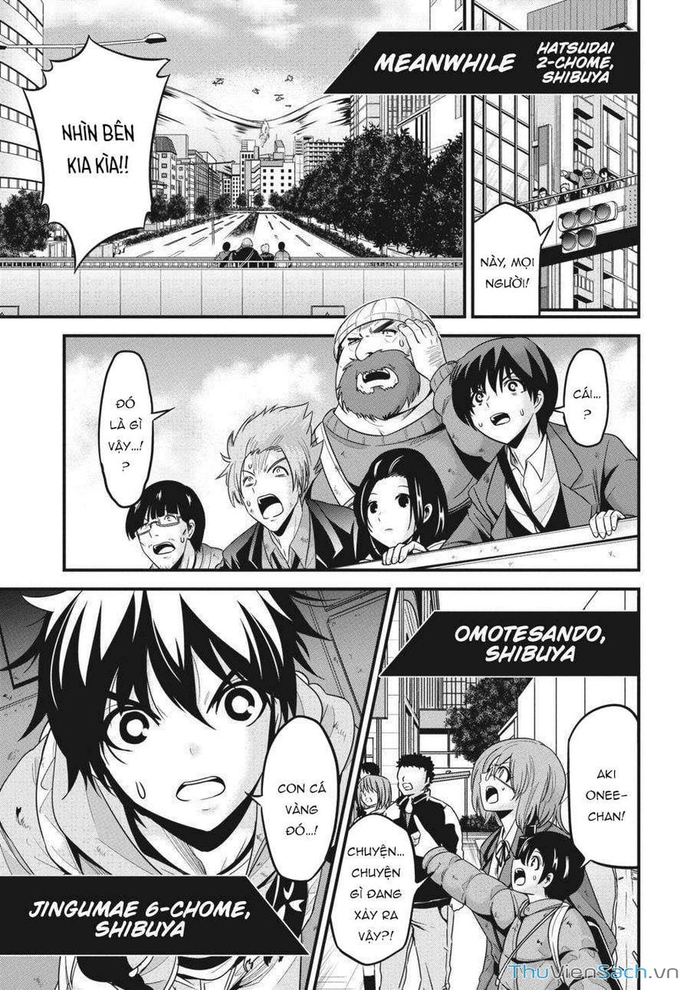 Truyện Tranh Cá Vàng Sát Thủ - Shibuya Kingyo trang 4