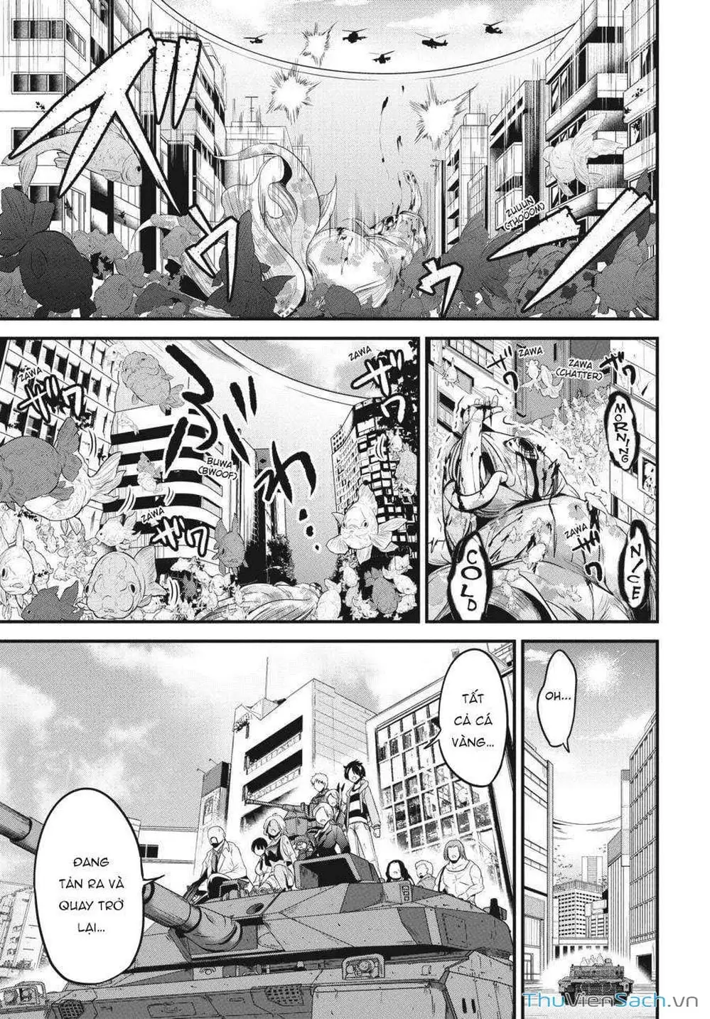 Truyện Tranh Cá Vàng Sát Thủ - Shibuya Kingyo trang 4