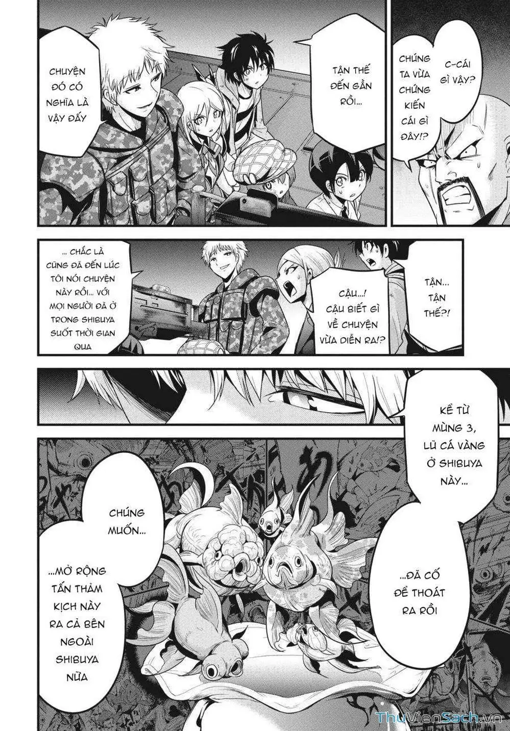 Truyện Tranh Cá Vàng Sát Thủ - Shibuya Kingyo trang 4