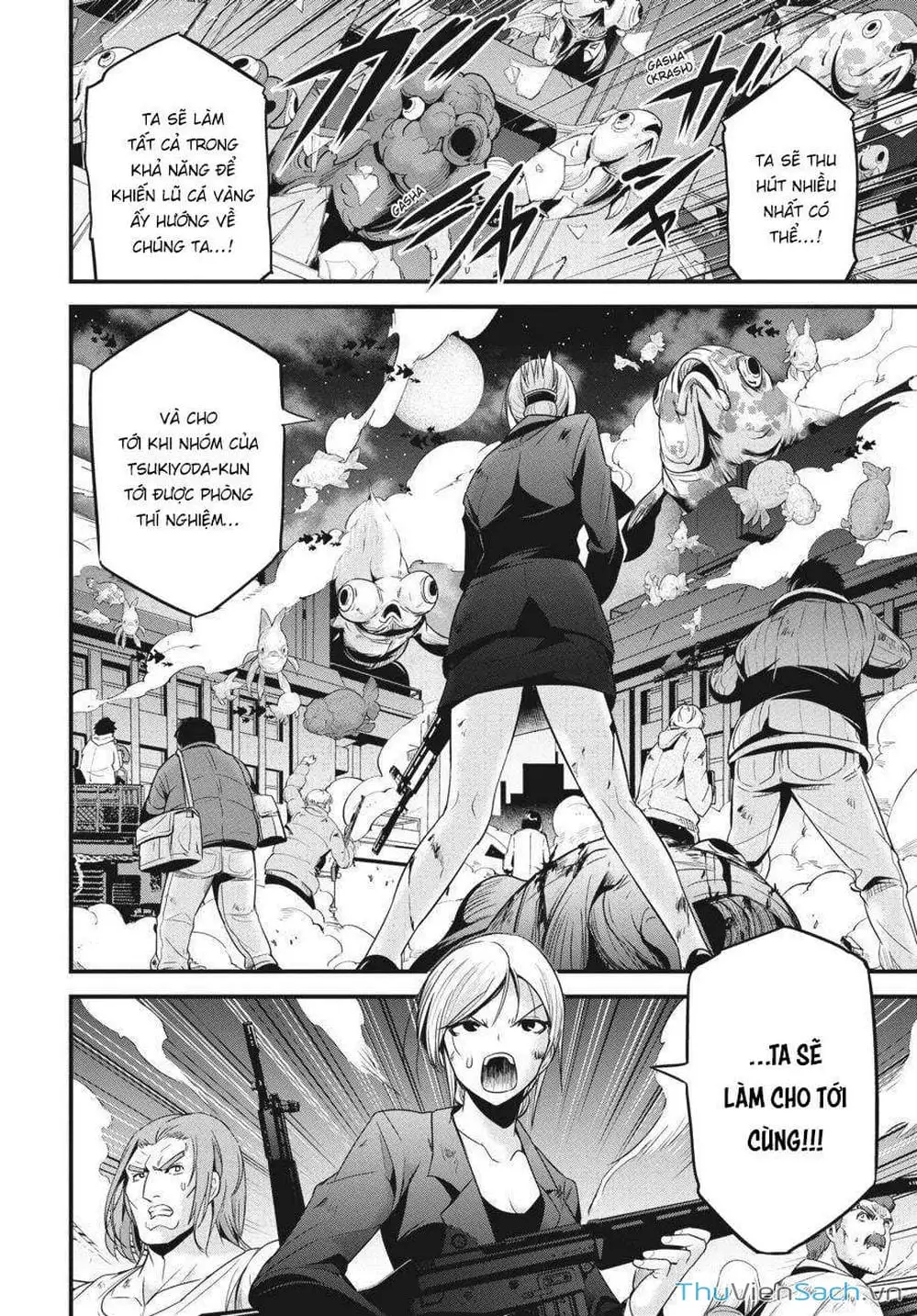 Truyện Tranh Cá Vàng Sát Thủ - Shibuya Kingyo trang 4