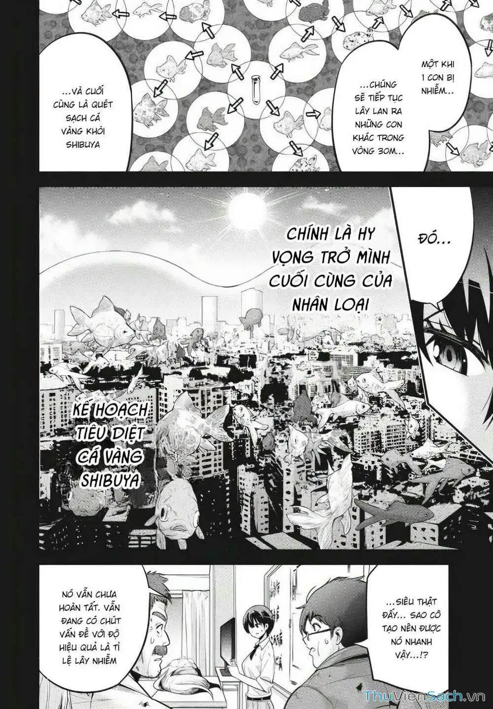 Truyện Tranh Cá Vàng Sát Thủ - Shibuya Kingyo trang 4