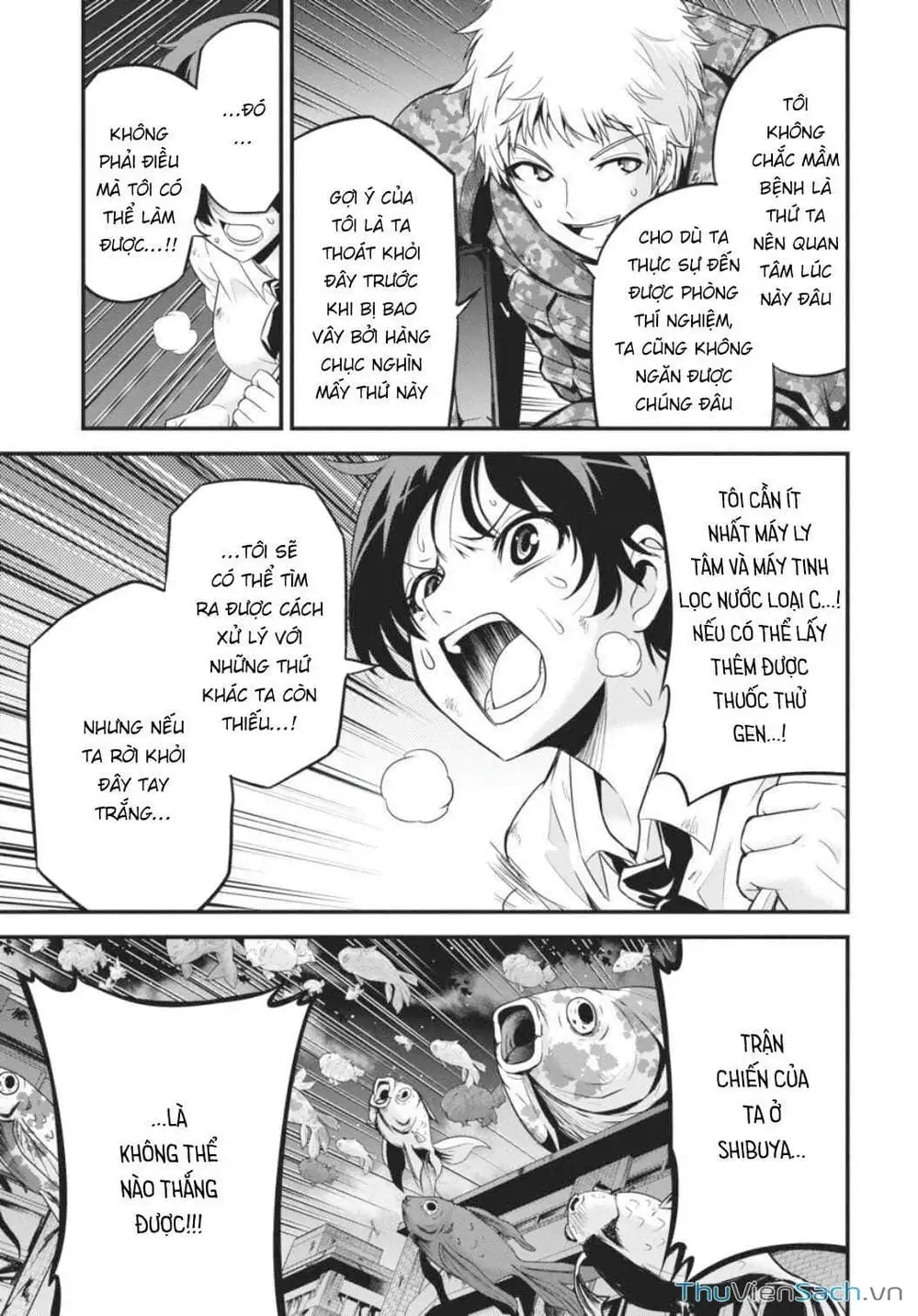 Truyện Tranh Cá Vàng Sát Thủ - Shibuya Kingyo trang 4