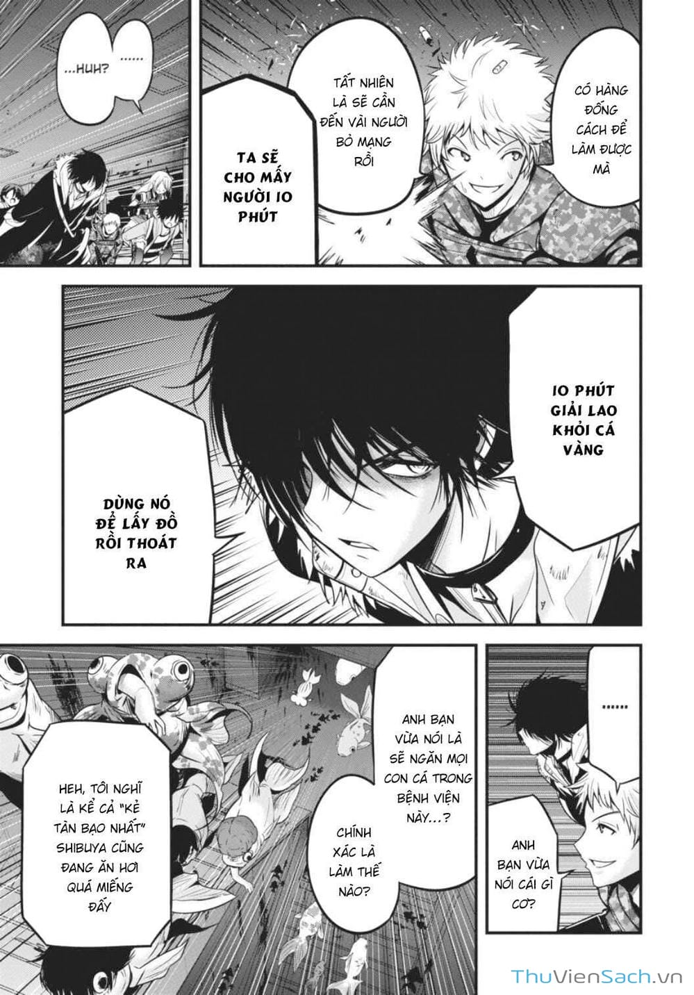 Truyện Tranh Cá Vàng Sát Thủ - Shibuya Kingyo trang 4