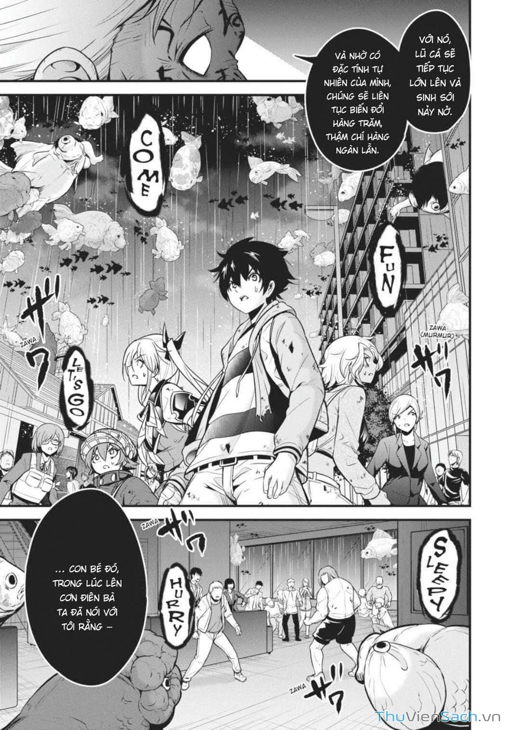 Truyện Tranh Cá Vàng Sát Thủ - Shibuya Kingyo trang 4