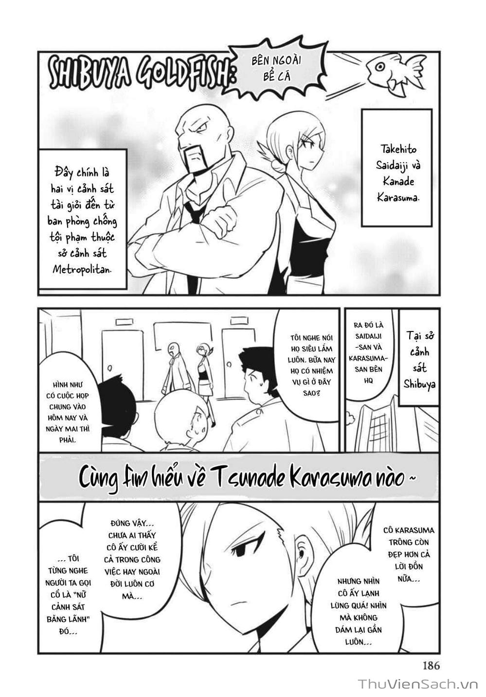 Truyện Tranh Cá Vàng Sát Thủ - Shibuya Kingyo trang 4