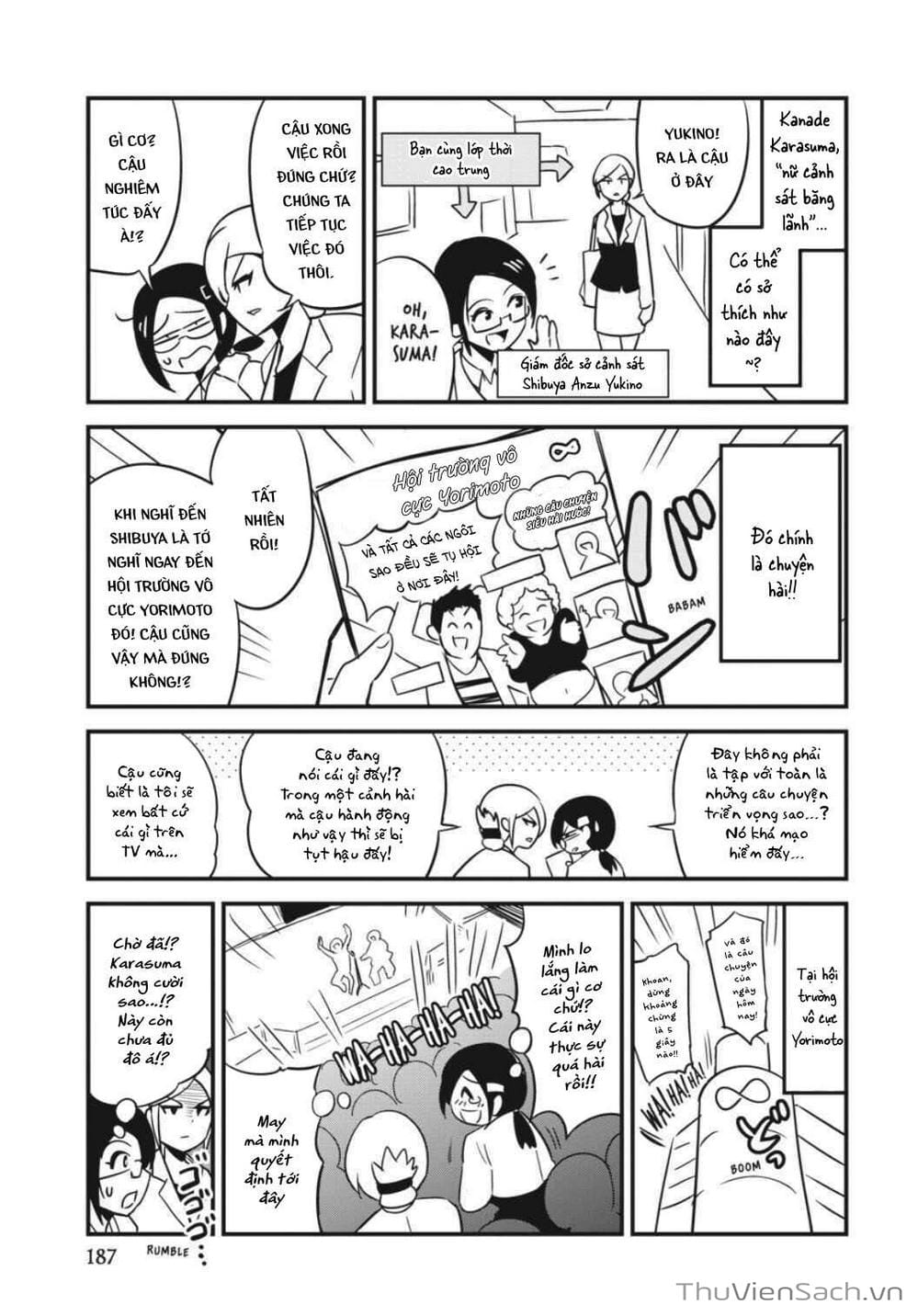 Truyện Tranh Cá Vàng Sát Thủ - Shibuya Kingyo trang 4