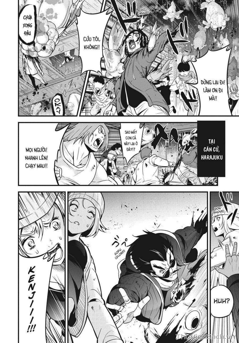 Truyện Tranh Cá Vàng Sát Thủ - Shibuya Kingyo trang 4